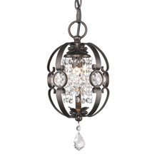  1323-M1L EBB - Ella Mini Pendant in Brushed Etruscan Bronze